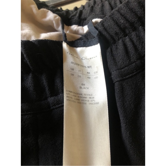 Rick Owens Wool/viscose pants for men (but worn by women too) - Picture 7 of 9